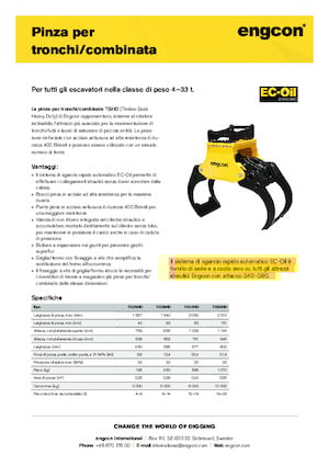 Abbruch-Sortiergreifer engcon TG55HD