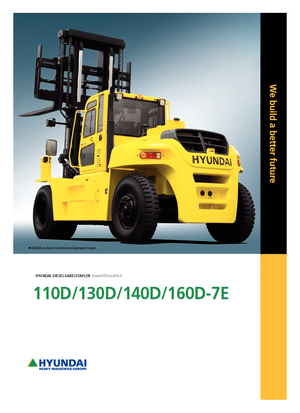 Frontstapler Diesel Hyundai 110 D 7 E