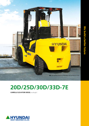 Frontstapler Diesel Hyundai 25 D 7 E