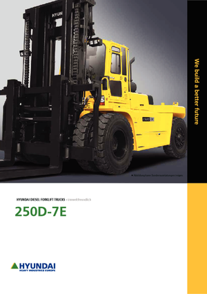 Frontstapler Diesel Hyundai 250 D 7 E