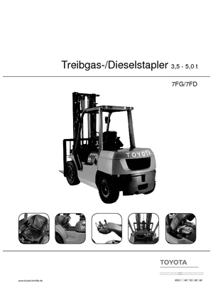 Frontstapler Treibgas Toyota 02-7 FG 35