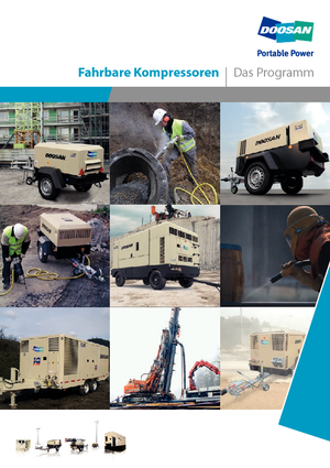 Mobile Kompressoren - Diesel, Elektro, Benzin Doosan 7/41 