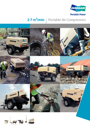 Mobile Kompressoren - Diesel, Elektro, Benzin Doosan 7/41 