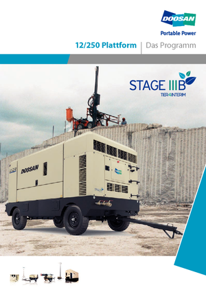 Mobile Kompressoren - Diesel, Elektro, Benzin Doosan 9/275