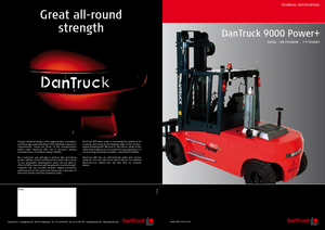 Frontstapler Diesel DanTruck 9696 Power +