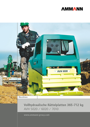Rüttelplatten, reversibel Ammann APH 5020