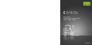 Frontstapler Diesel Clark C 15 D