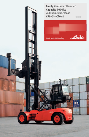 Frontstapler Diesel Linde C 90/7