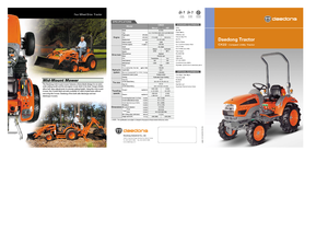 Kommunale Mehrzweckfahrzeuge Diesel Kioti CK 22 HST