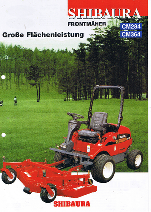 Kommunale Mehrzweckfahrzeuge Diesel Shibaura CM 364