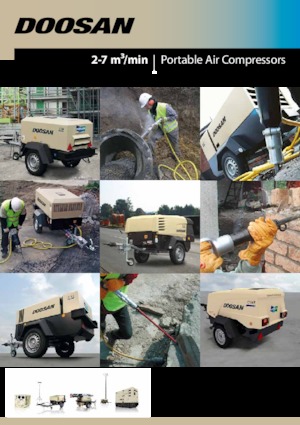 Mobile Kompressoren - Diesel, Elektro, Benzin Doosan 7/53 