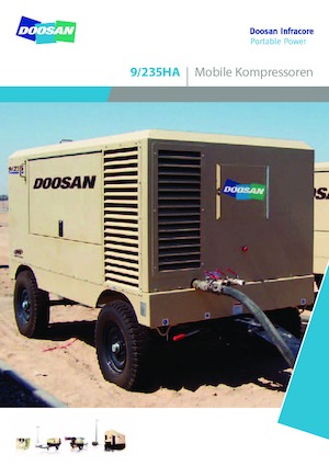 Mobile Kompressoren - Diesel, Elektro, Benzin Doosan 9/235 HA 