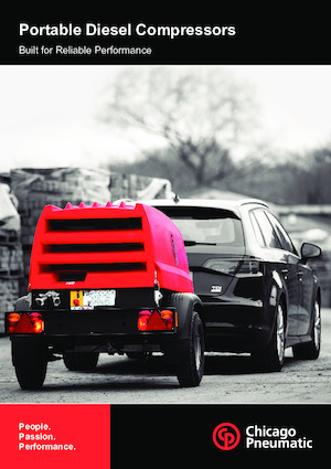 Mobile Kompressoren - Diesel, Elektro, Benzin Chicago Pneumatic CPS 11-10 