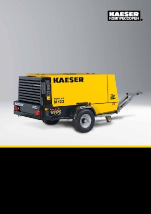 Mobile Kompressoren - Diesel, Elektro, Benzin Kaeser Mobilair M 123