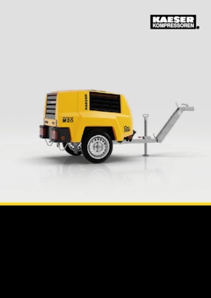 Mobile Kompressoren - Diesel, Elektro, Benzin Kaeser Mobilair M 20 PE