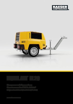 Mobile Kompressoren - Diesel, Elektro, Benzin Kaeser Mobilair M 20 PE
