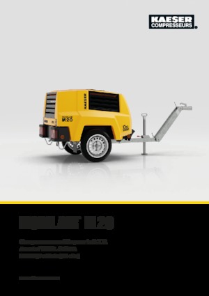 Mobile Kompressoren - Diesel, Elektro, Benzin Kaeser Mobilair M 20 PE