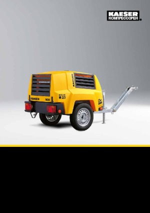 Mobile Kompressoren - Diesel, Elektro, Benzin Kaeser Mobilair M 20 PE