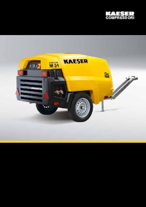 Mobile Kompressoren - Diesel, Elektro, Benzin Kaeser Mobilair M 27 PE G 6,5 kVA