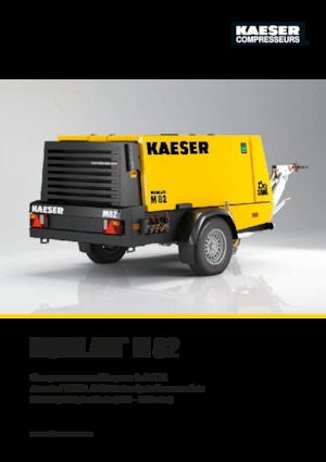 Mobile Kompressoren - Diesel, Elektro, Benzin Kaeser Mobilair M 82 G 8,5 kVA