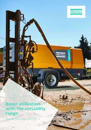 Mobile Kompressoren - Diesel, Elektro, Benzin Atlas Copco XAHS 408 CD