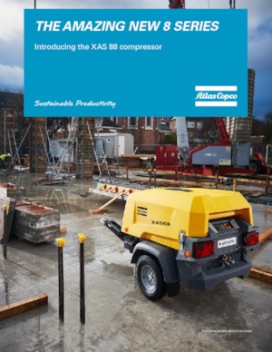 Mobile Kompressoren - Diesel, Elektro, Benzin Atlas Copco XAS 88 Kd