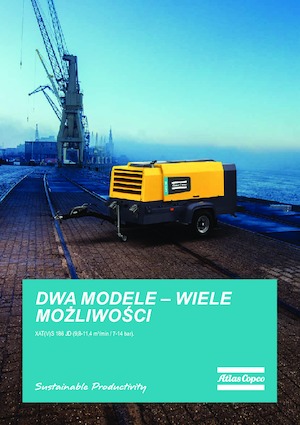 Mobile Kompressoren - Diesel, Elektro, Benzin Atlas Copco XATS 186 Jd