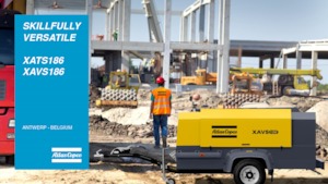 Mobile Kompressoren - Diesel, Elektro, Benzin Atlas Copco XAVS 186 Jd