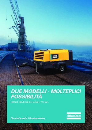 Mobile Kompressoren - Diesel, Elektro, Benzin Atlas Copco XAVS 186 Jd