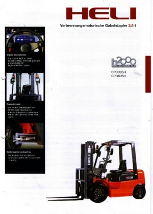 Frontstapler Diesel Heli CPCD 35 H