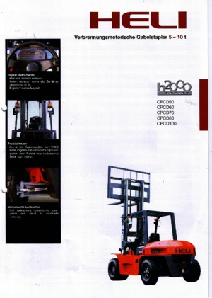 Frontstapler Diesel Heli CPCD 100 W