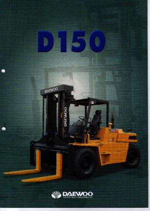 Frontstapler Diesel Doosan D 150