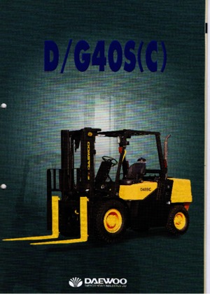 Frontstapler Diesel Doosan D 40 S(C) 2