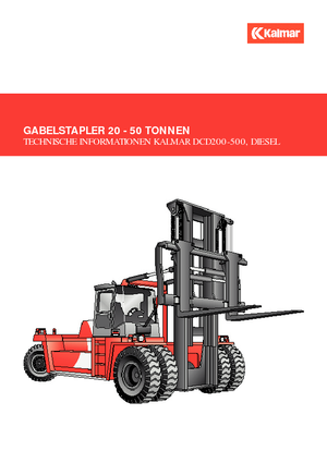 Frontstapler Diesel Kalmar DCD220-12LB