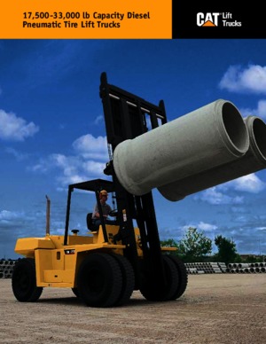 Frontstapler Diesel Caterpillar DP80