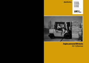 Frontstapler Diesel Caterpillar DP40K