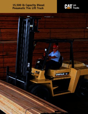 Frontstapler Diesel Caterpillar DP70