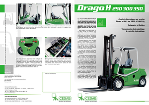 Frontstapler Diesel Cesab Drago 350 H