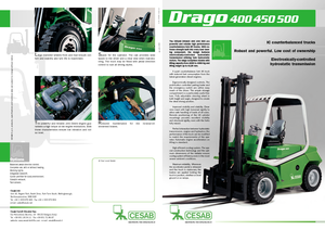 Frontstapler Diesel Cesab Drago 400