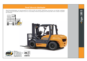 Frontstapler Diesel OMG Ergos 100 D