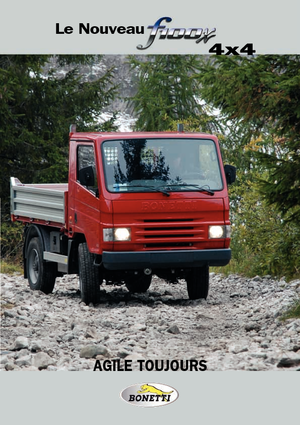 Kommunale Mehrzweckfahrzeuge Diesel Bonetti F 100 X