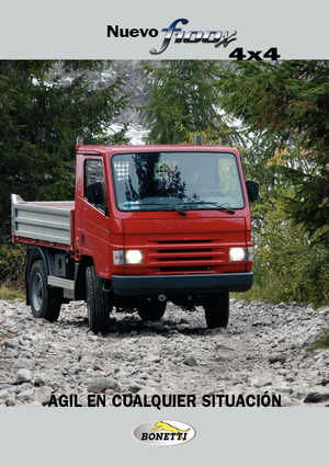 Kommunale Mehrzweckfahrzeuge Diesel Bonetti F 100 X