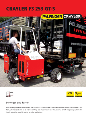 Mitnahmestapler Diesel Palfinger F3 253 GT-S