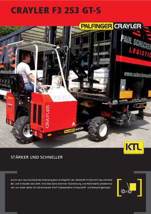 Mitnahmestapler Diesel Palfinger F3 253 GT-S