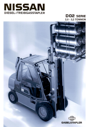 Frontstapler Diesel Nissan FGD 02 A 30 Q