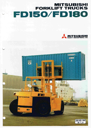 Frontstapler Diesel Mitsubishi FD 150
