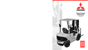 Frontstapler Diesel Mitsubishi FD 30 K