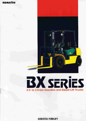 Frontstapler Diesel Komatsu FD 25 T 12