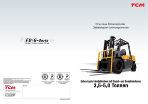 Frontstapler Diesel TCM FD 35 T 2