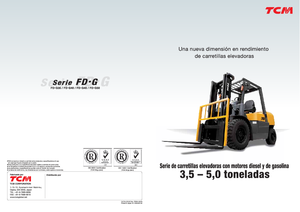 Frontstapler Diesel TCM FD 35 T 2